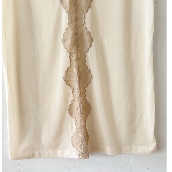 Emilio Pucci For Formfit Rogers Robe & Chemise Ivory Set Vintage Size Medium - Picture 4 of 16